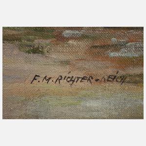 Franz Max Richter-Reich, Blumenmarkt in Holland