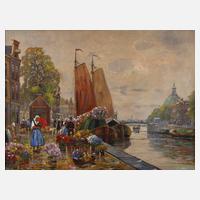 Franz Max Richter-Reich, Blumenmarkt in Holland111