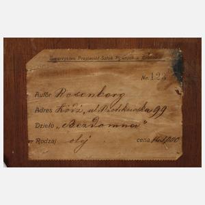 Lazar Rosenberg, "Obdachlos"