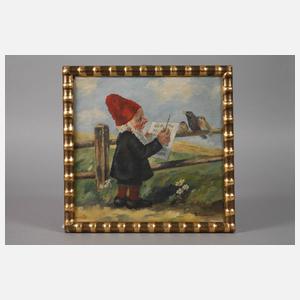 Th. Schellemau, Beim Gesangsunterricht