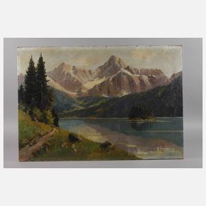 Adolf Schlüter, Sommerliche Eibseeansicht