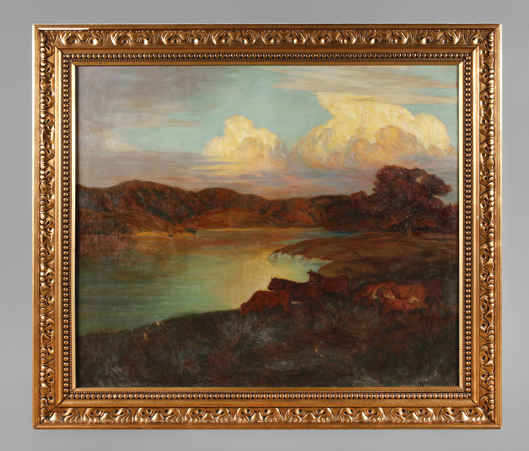 Alice Schmidt, attr., Bukolische Landschaft