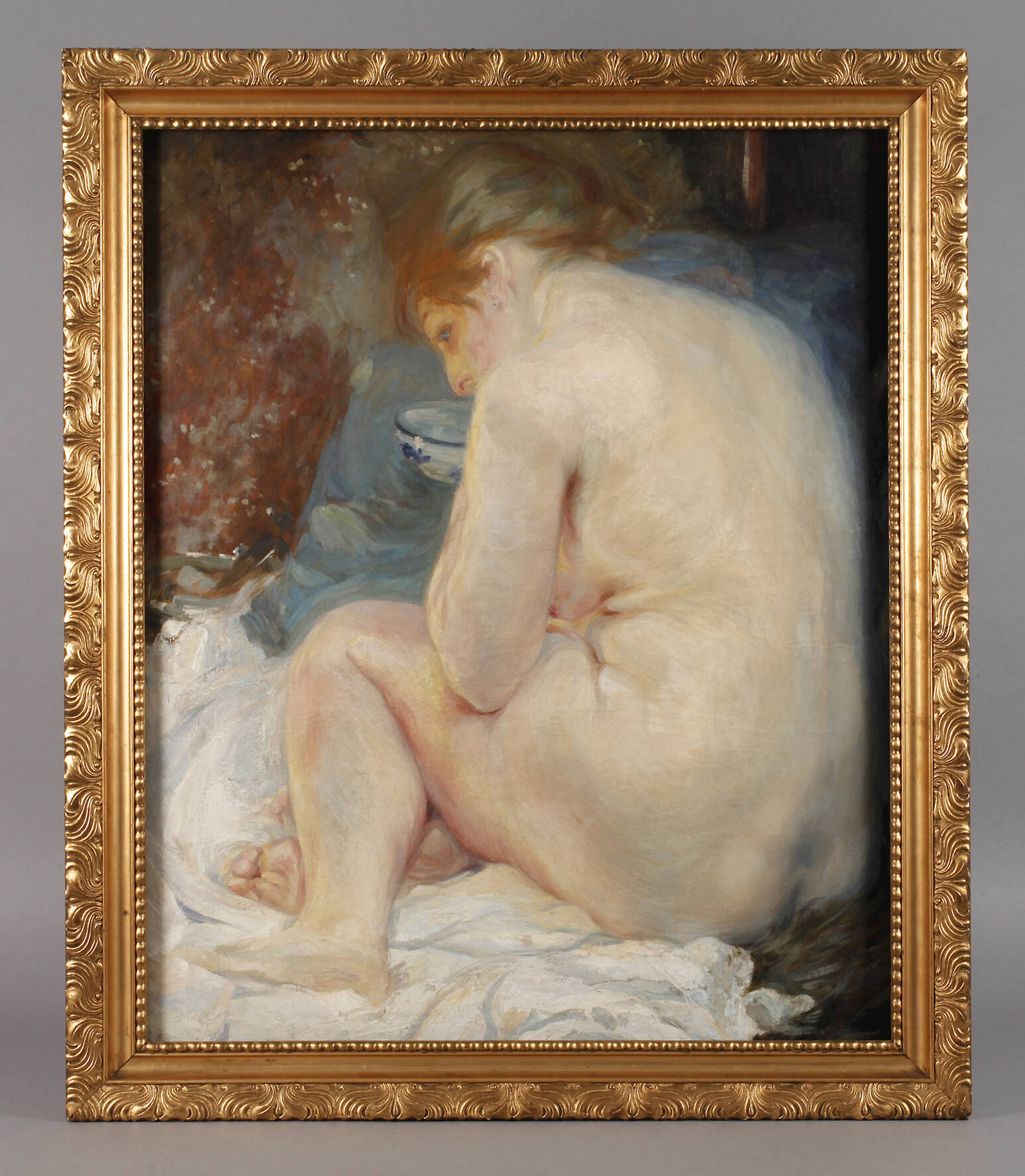 Alice Schmidt attr., Sitzender weiblicher Akt