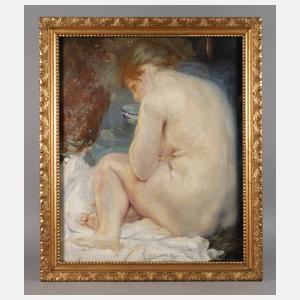 Alice Schmidt attr., Sitzender weiblicher Akt