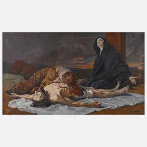 Fritz Schön, Beweinung Christi