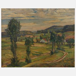 Prof. Carl Hans Schrader-Velgen, "Einödhof in Niederbayern"