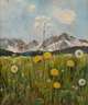 Willy Schüler, "Blumenwiese im Gebirge"