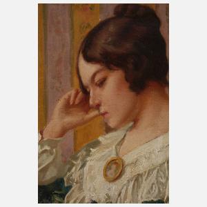 Prof. Karl Maria Schuster, Lesende Dame