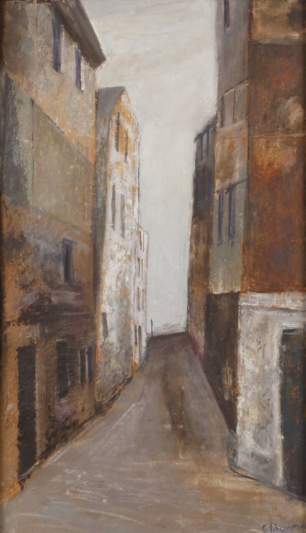 Gebhard Schwermer, Schmale Gasse