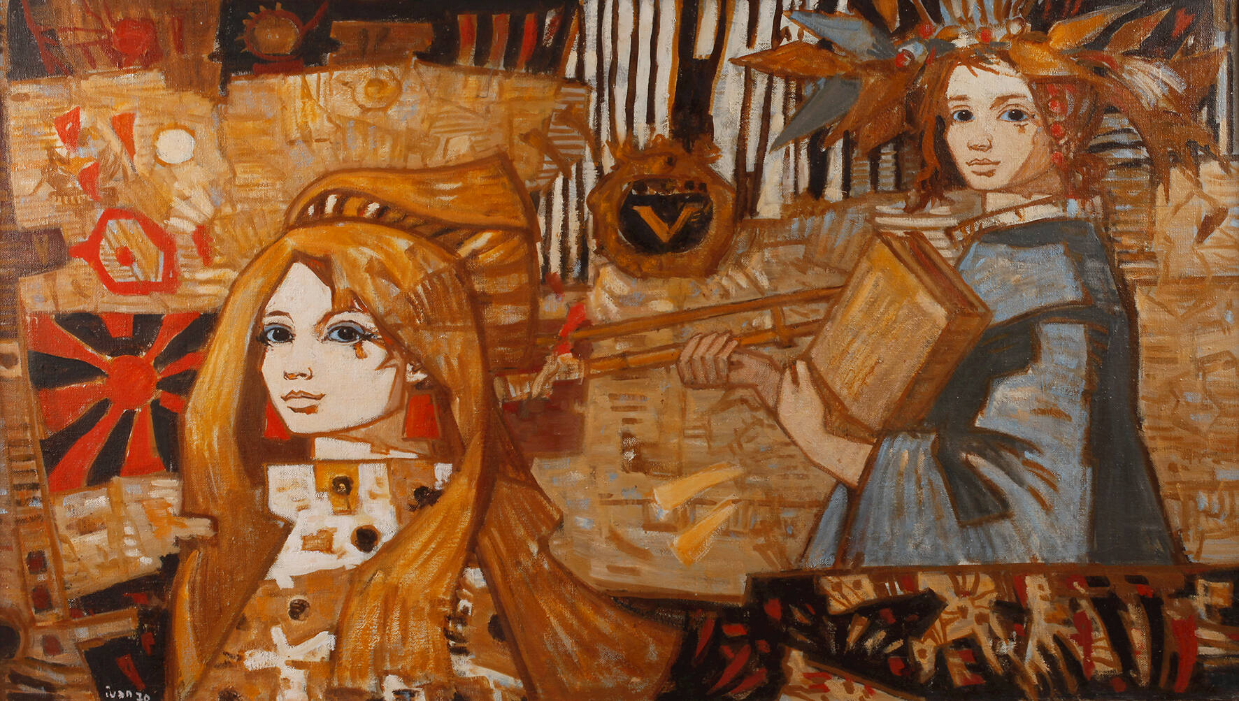 Ivan Sedliský, Figurative Komposition