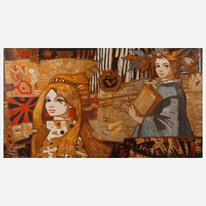 Ivan Sedliský, Figurative Komposition