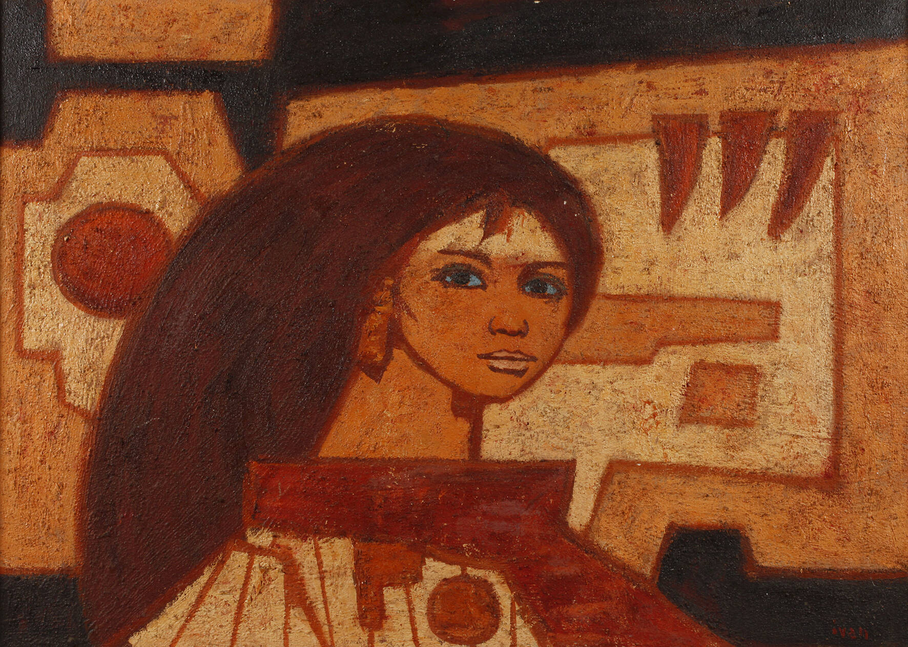 Ivan Sedliský, Mädchenportrait