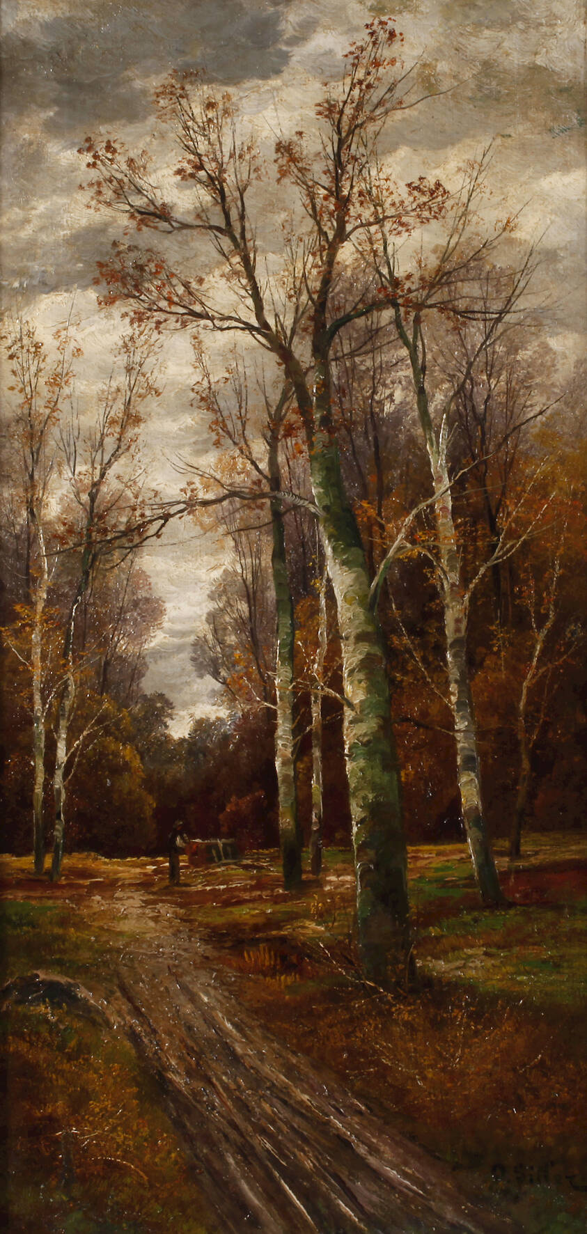 O. Siller, Herbstwald