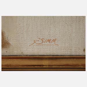 Prof. Franz Xaver Simm, Fischstudie