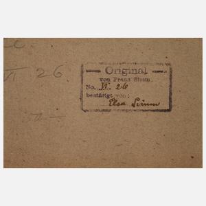 Prof. Franz Xaver Simm, Fischstudie