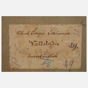 Albert Singer, "Waldstudie"