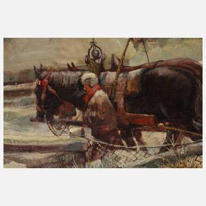 Josef Steib, "Winter in Guggenbach"