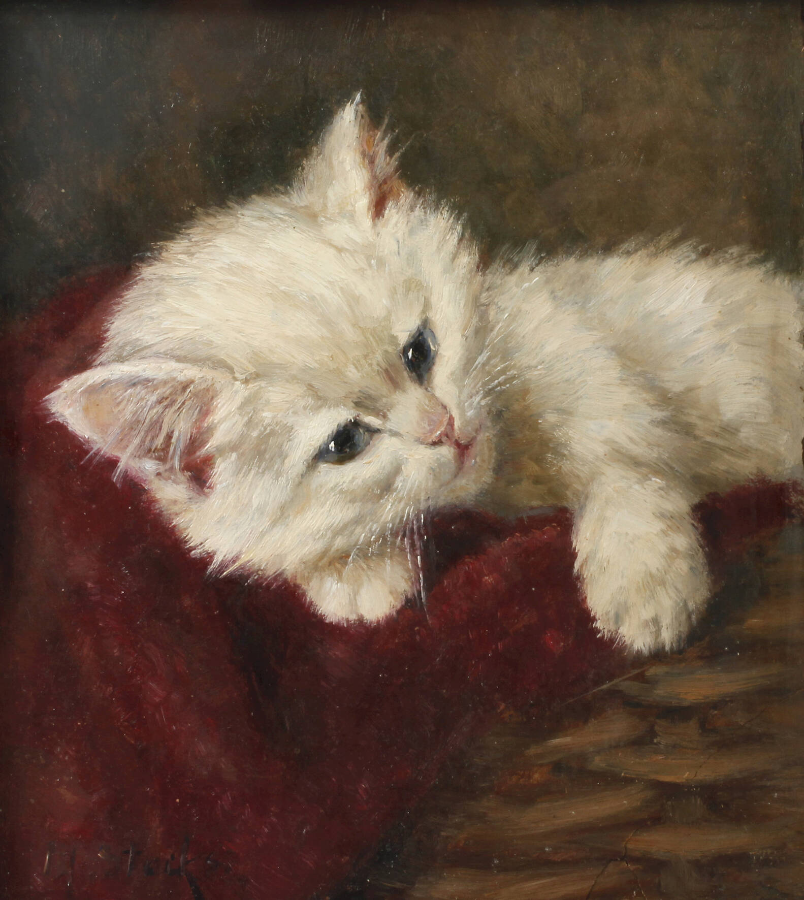 Minna Stocks, Katzenbildnis