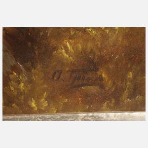 O. Trier, Herbstlicher Bachlauf