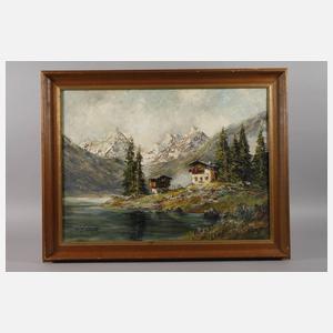 Wolfgang Heinz Unger, "Ulmensee am Fernpaß"