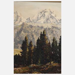 Wolfgang Heinz Unger, Hochgebirgslandschaft