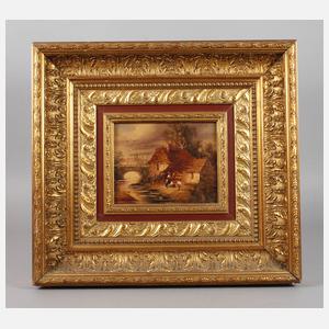 J. Vanled, Gehöft am Bach