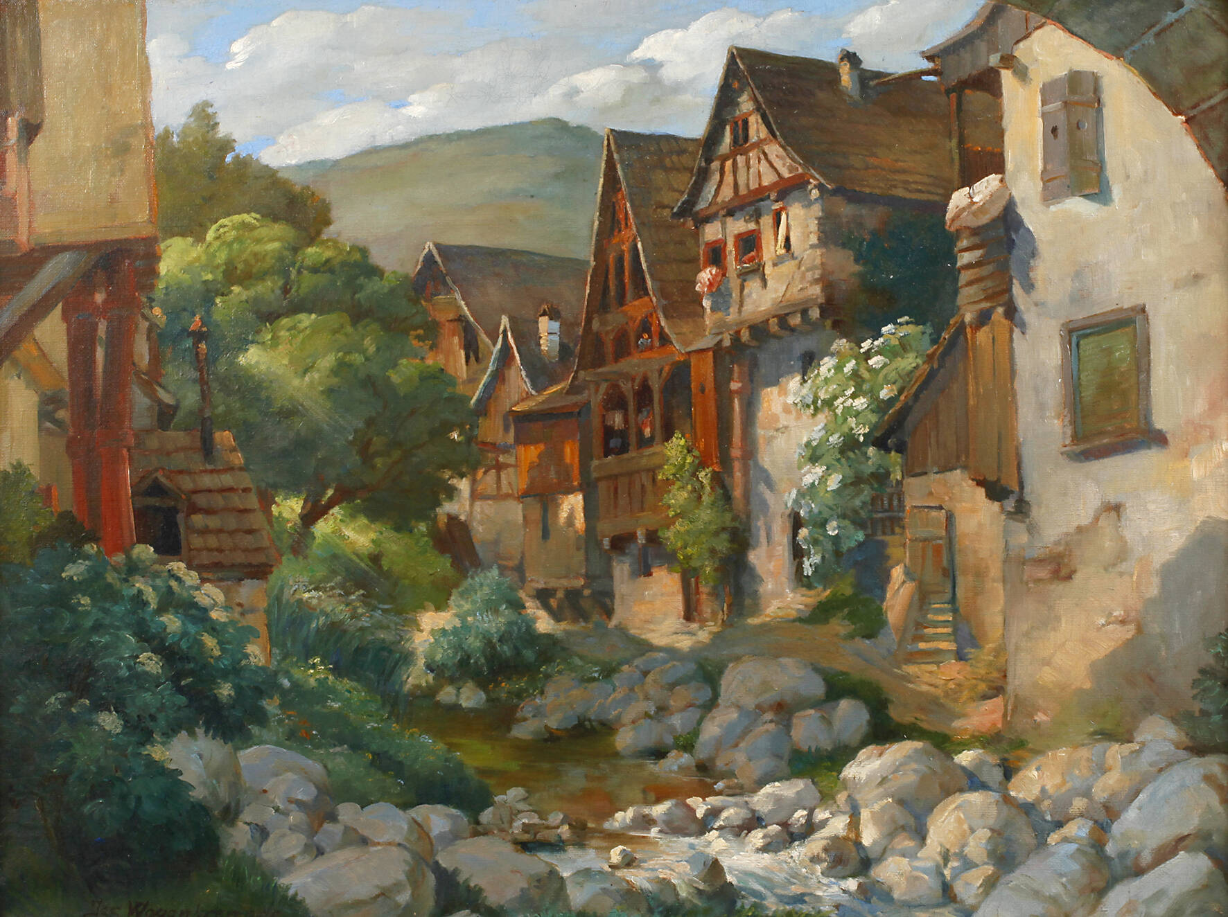 Josef Wagenbrenner, Heimatidylle