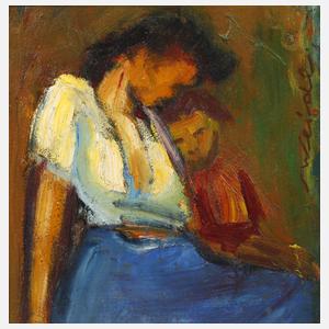 Seff Weidl, Mutter und Kind