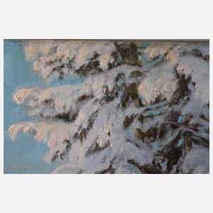 Paul Weimann, Winterlandschaft