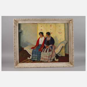 Prof. Emil Rudolf Weiß, Damen im Salon