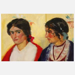 Prof. Emil Rudolf Weiß, Damen im Salon