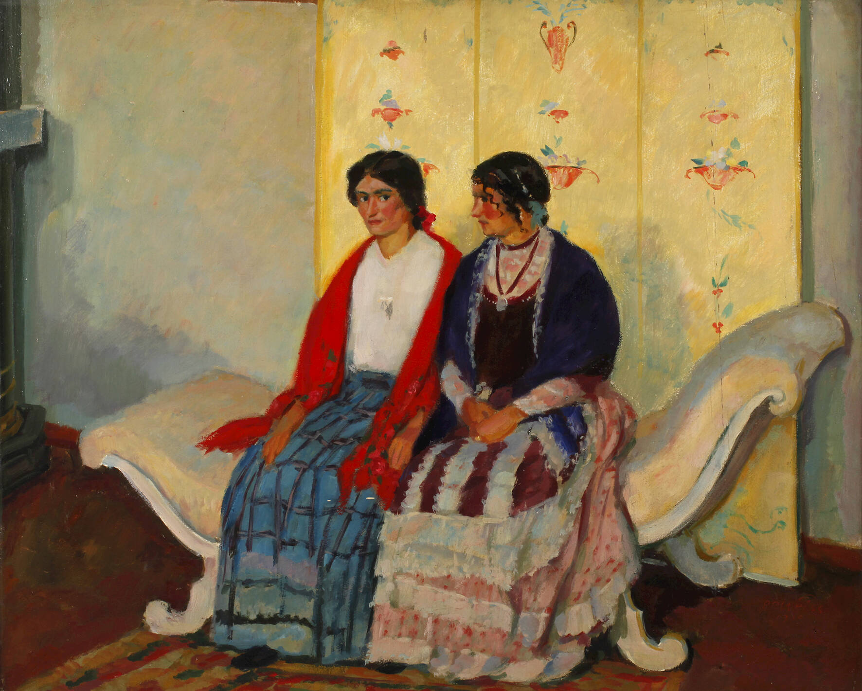 Prof. Emil Rudolf Weiß, Damen im Salon