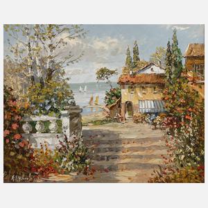 Prof. August Alexander Wendehals, Mediterrane Landschaft