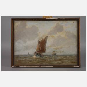 Georg Wolters, Segelschiff auf dem Meer