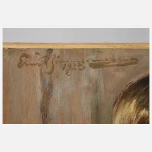 Ernst Reinhard Zimmermann, Junge mit Hund