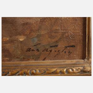 Bei der Gartenarbeit