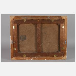 Schäferin mit Herde