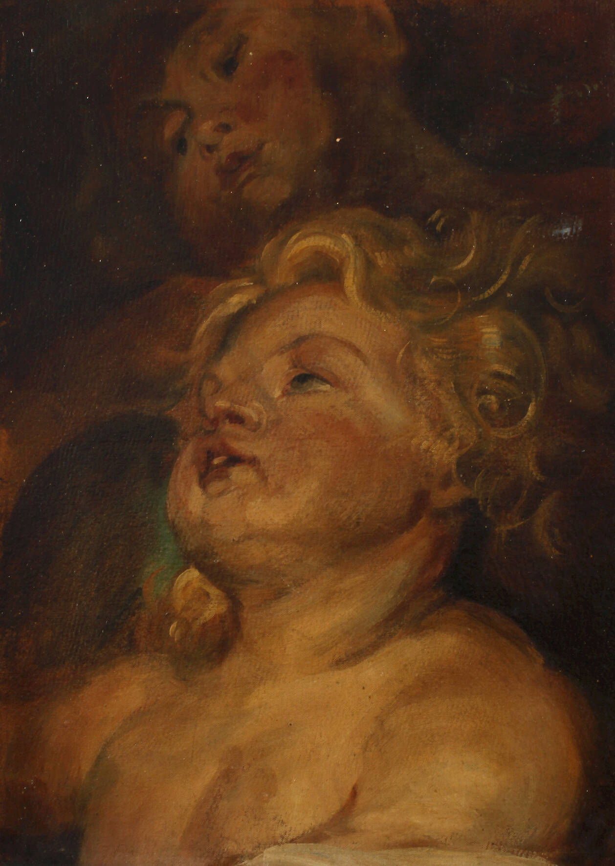 Paar Putti