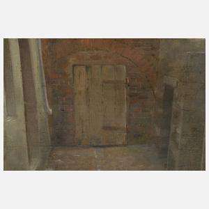 Blick in einem Innenhof