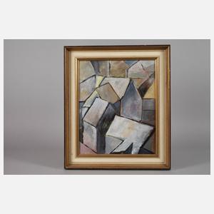 Kubistische Stadtlandschaft