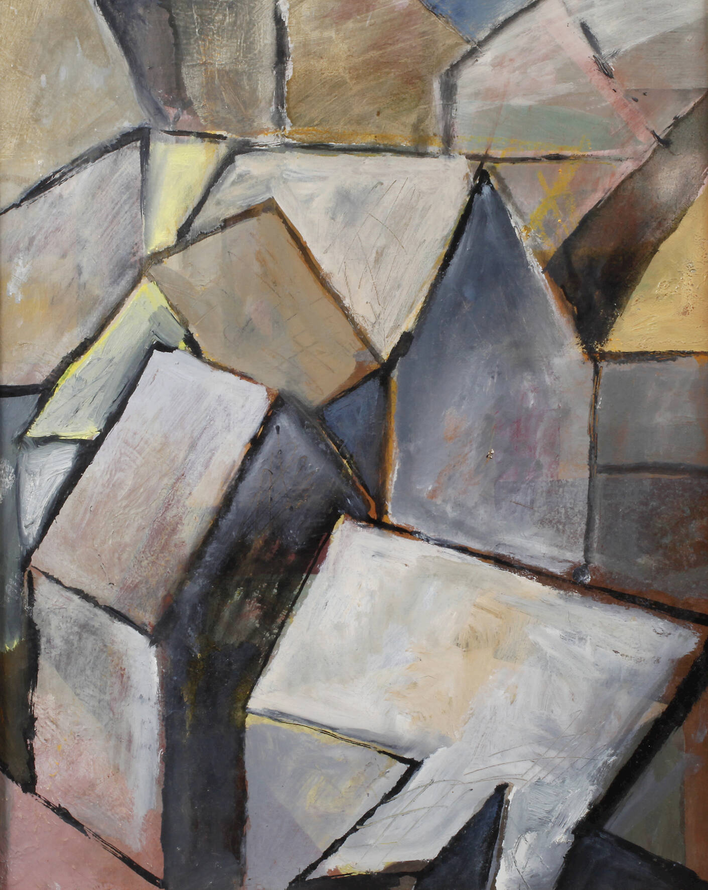 Kubistische Stadtlandschaft