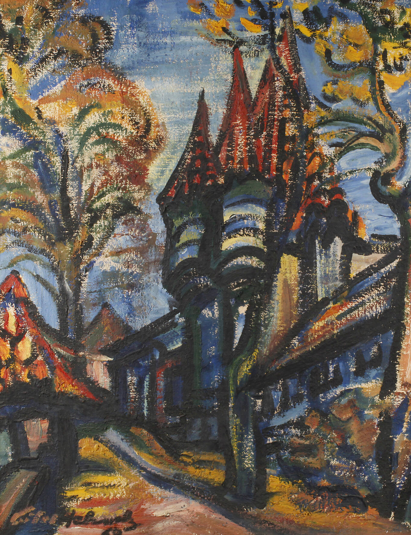 Gisela Habermalz, Phantastische Stadtansicht