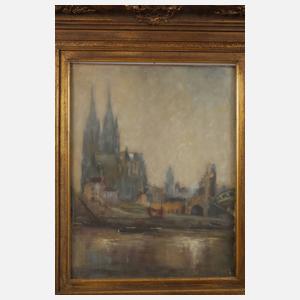 Ansicht des zerstörten Kölns