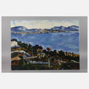 "Die Bucht von Marseille" nach Cézanne