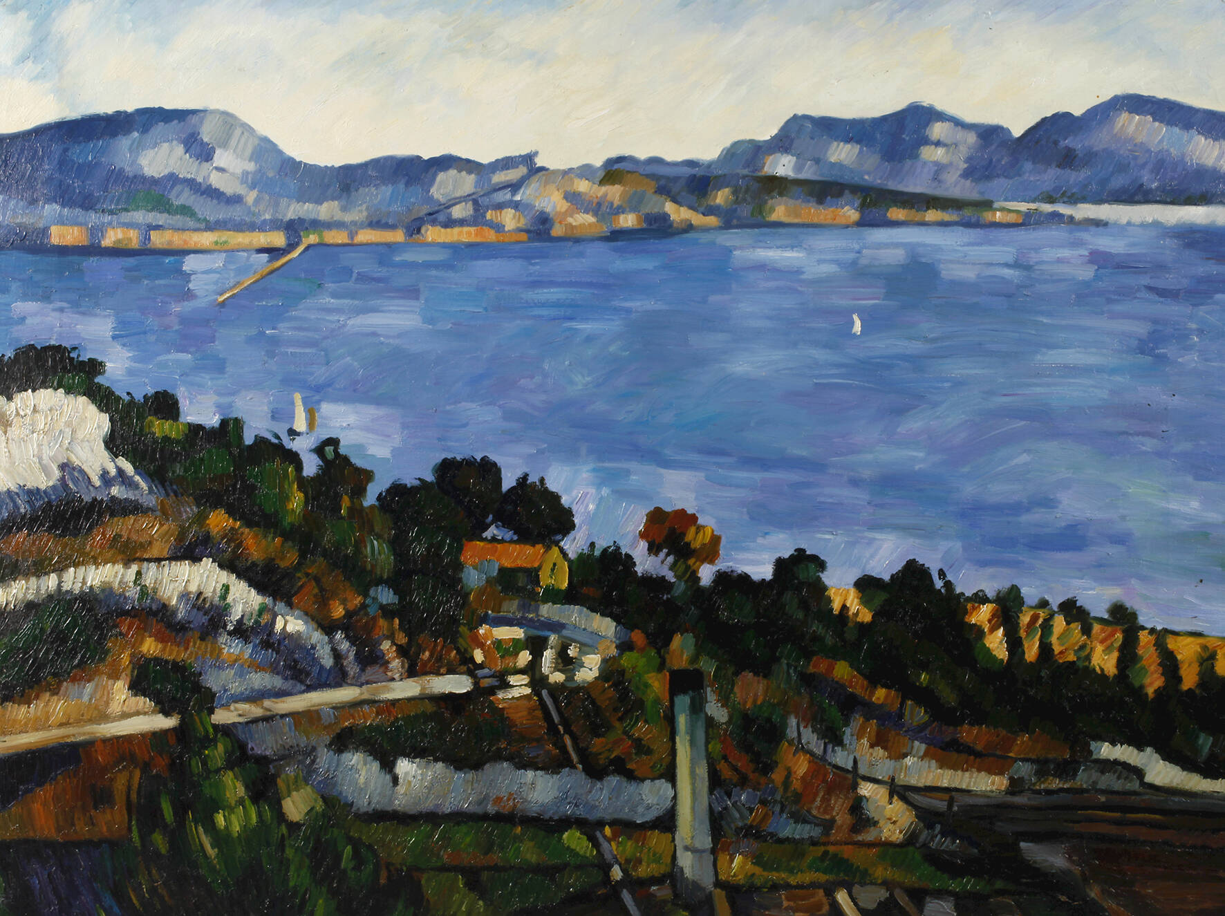 "Die Bucht von Marseille" nach Cézanne