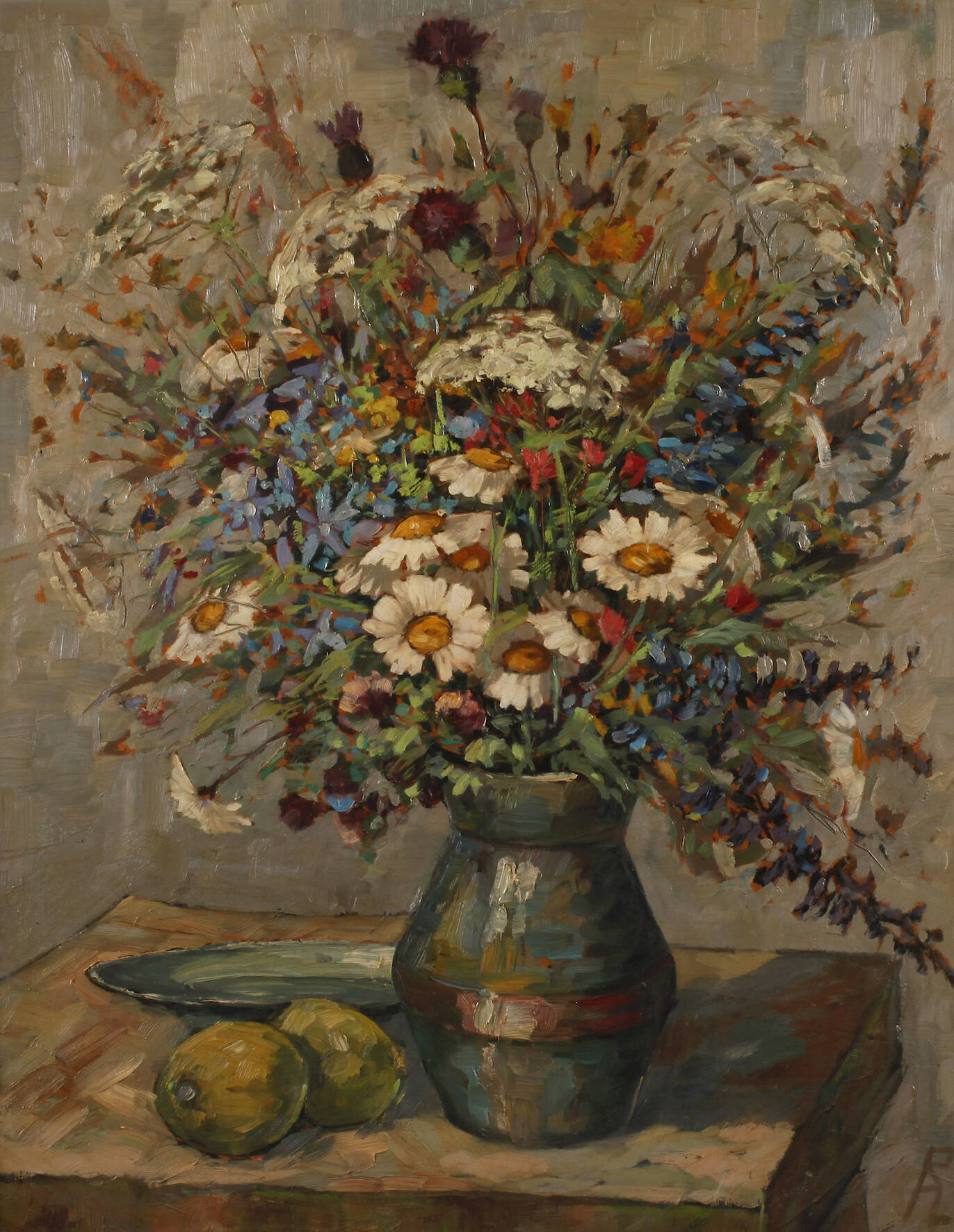 Feldblumenstillleben