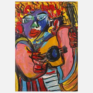 Peter Keil, "Gitarre spielende Italiener"