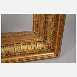 Neogotische Goldstuckleiste