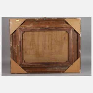 Großer Goldstuckrahmen