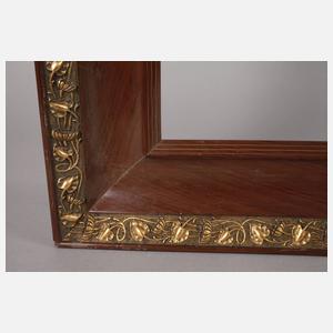 Braune Lackleiste Jugendstil